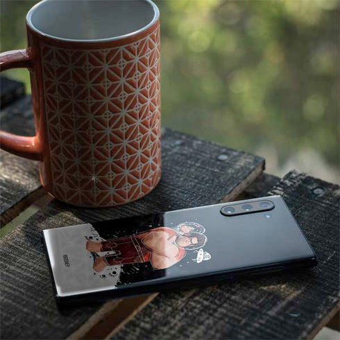 Disney Wreck-it Ralph And Vanellope Space Sketch Galaxy Note 10 Skin