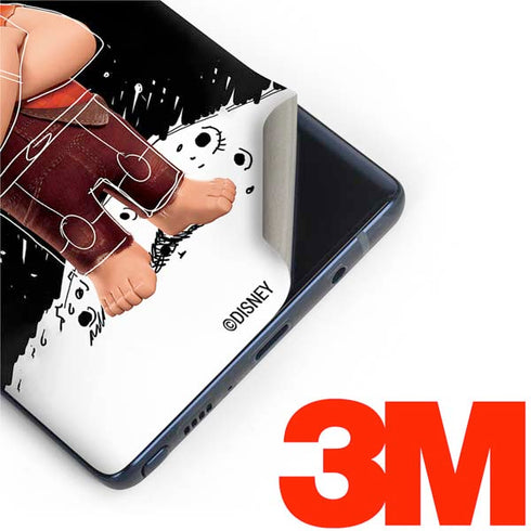 Disney Wreck-it Ralph And Vanellope Space Sketch Galaxy Note 9 Skin