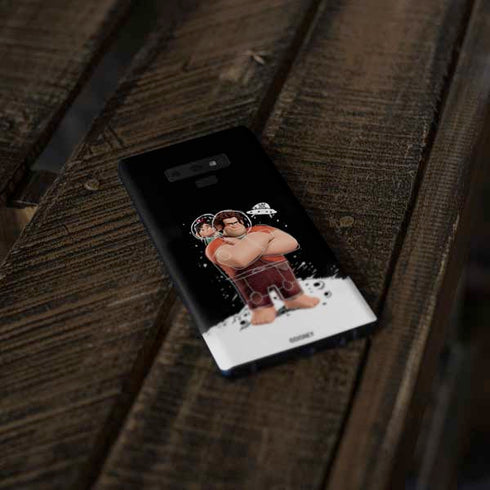 Disney Wreck-it Ralph And Vanellope Space Sketch Galaxy Note 9 Skin