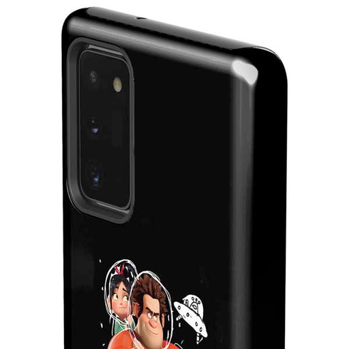 Disney Wreck-it Ralph And Vanellope Space Sketch Galaxy Note20 5G Pro Case