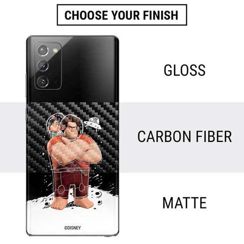 Disney Wreck-it Ralph And Vanellope Space Sketch Galaxy Note20 5G Skin