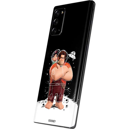 Disney Wreck-it Ralph And Vanellope Space Sketch Galaxy Note20 5G Skin