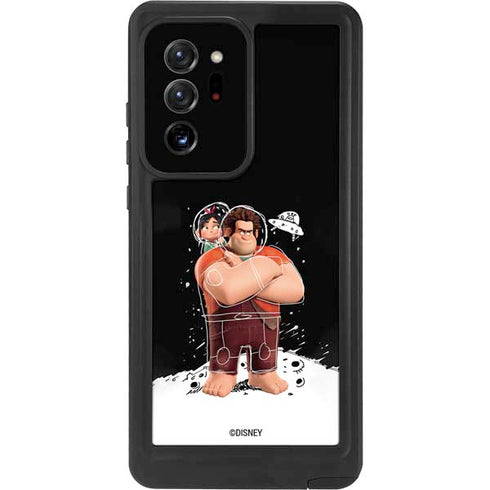 Disney Wreck-it Ralph And Vanellope Space Sketch Galaxy Note20 Ultra 5G Waterproof Case