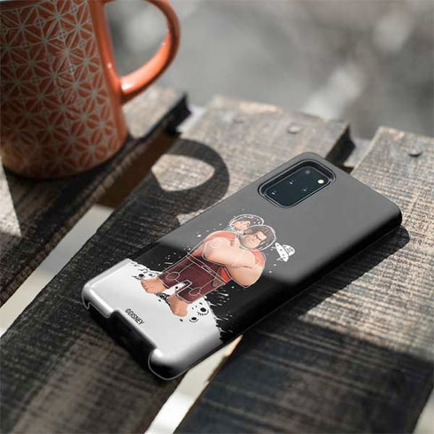 Disney Wreck-it Ralph And Vanellope Space Sketch Galaxy S20 Plus Pro Case