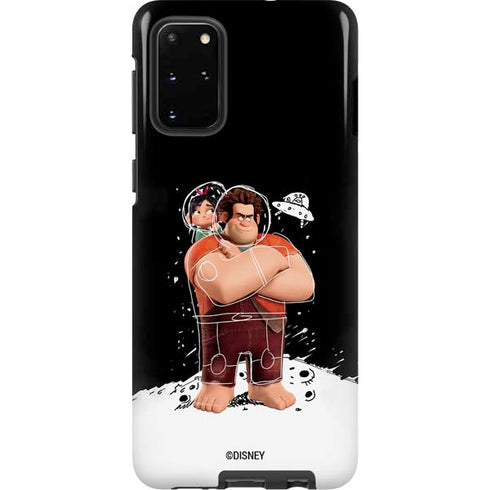 Disney Wreck-it Ralph And Vanellope Space Sketch Galaxy S20 Plus Pro Case