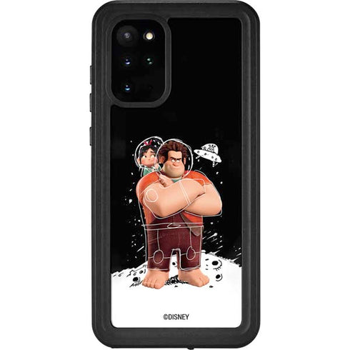 Disney Wreck-it Ralph And Vanellope Space Sketch Galaxy S20 Plus Waterproof Case