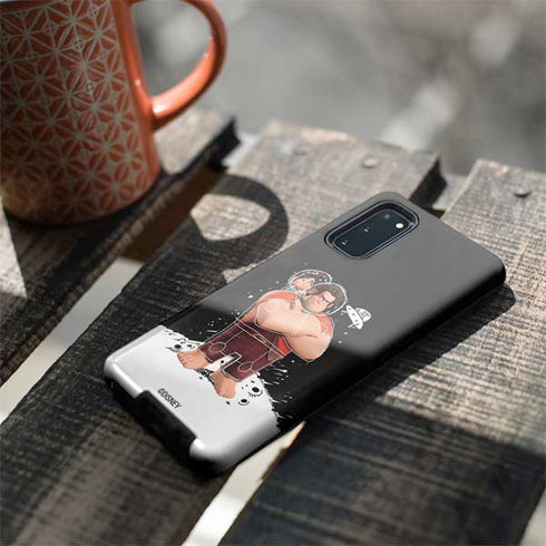 Disney Wreck-it Ralph And Vanellope Space Sketch Galaxy S20 Pro Case