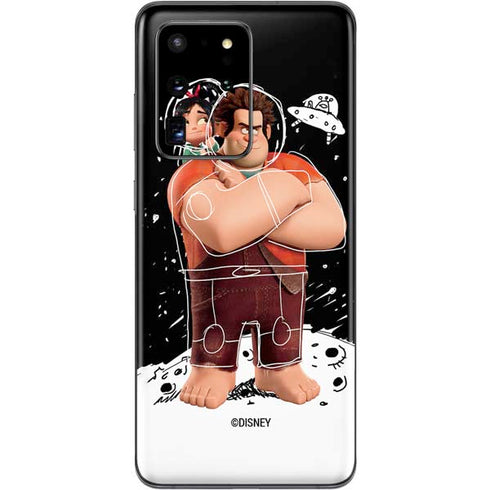 Disney Wreck-it Ralph And Vanellope Space Sketch Galaxy S20 Ultra 5G Skin