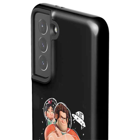 Disney Wreck-it Ralph And Vanellope Space Sketch Galaxy S21 5G Pro Case