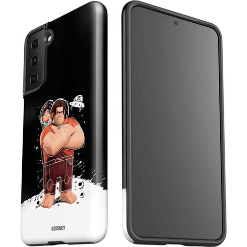 Disney Wreck-it Ralph And Vanellope Space Sketch Galaxy S21 Plus 5G Pro Case