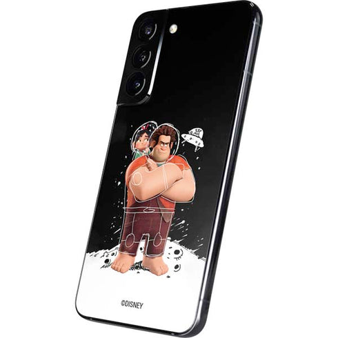 Disney Wreck-it Ralph And Vanellope Space Sketch Galaxy S22 Plus Skin