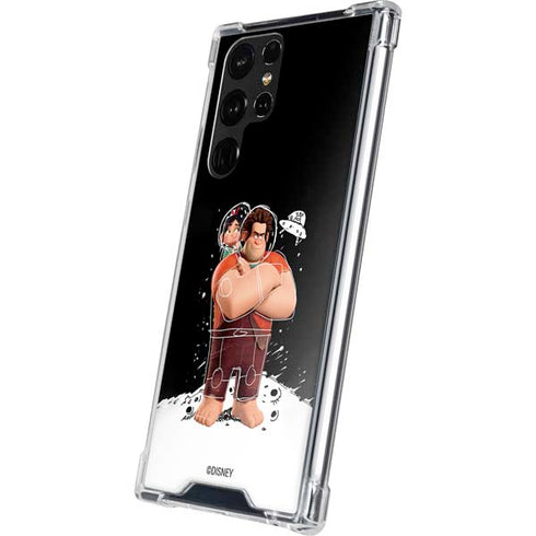 Disney Wreck-it Ralph And Vanellope Space Sketch Galaxy S22 Ultra Clear Case