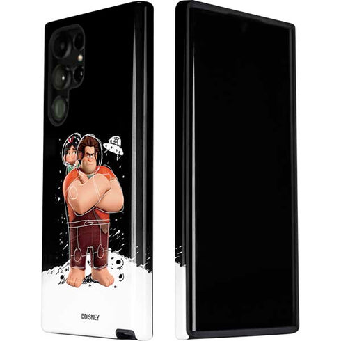 Disney Wreck-it Ralph And Vanellope Space Sketch Galaxy S22 Ultra Pro Case