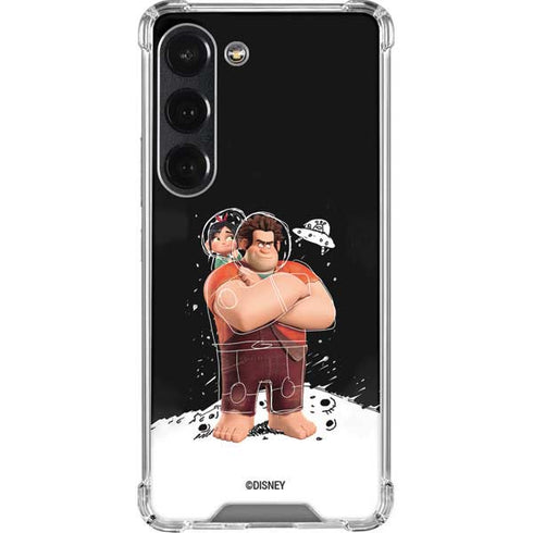 Disney Wreck-it Ralph And Vanellope Space Sketch Galaxy S23 Clear Case