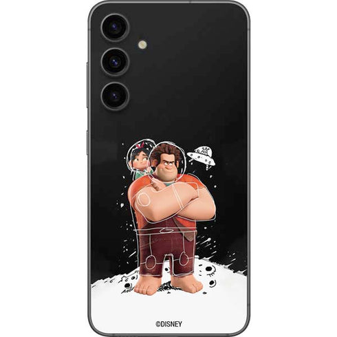 Disney Wreck-it Ralph And Vanellope Space Sketch Galaxy S23 FE Skin