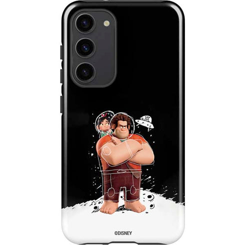Disney Wreck-it Ralph And Vanellope Space Sketch Galaxy S23 Plus Pro Case