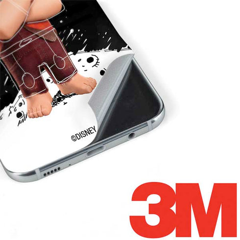 Disney Wreck-it Ralph And Vanellope Space Sketch Galaxy S8 Plus Skin