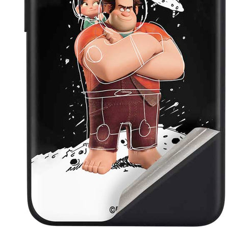Disney Wreck-it Ralph And Vanellope Space Sketch Google Pixel 4a Skin