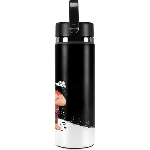 Disney Wreck-it Ralph And Vanellope Space Sketch Hydro Flask 20oz Wide Mouth Skin