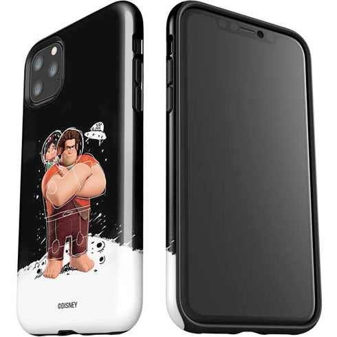 Disney Wreck-it Ralph And Vanellope Space Sketch iPhone 11 Pro Max Impact Case
