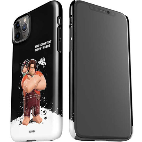 Disney Wreck-it Ralph And Vanellope Space Sketch iPhone 11 Pro Max Lite Case