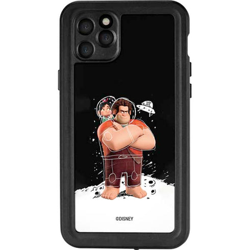 Disney Wreck-it Ralph And Vanellope Space Sketch iPhone 11 Pro Max Waterproof Case