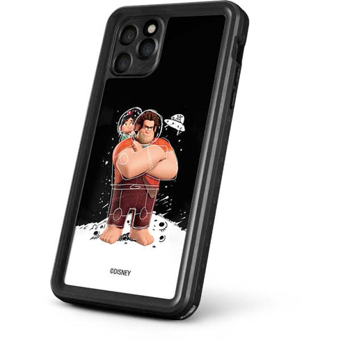 Disney Wreck-it Ralph And Vanellope Space Sketch iPhone 11 Pro Max Waterproof Case