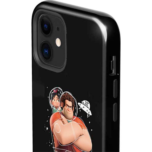 Disney Wreck-it Ralph And Vanellope Space Sketch iPhone 12 Impact Case