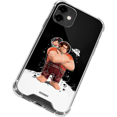 Disney Wreck-it Ralph And Vanellope Space Sketch iPhone 12 Mini Clear Case