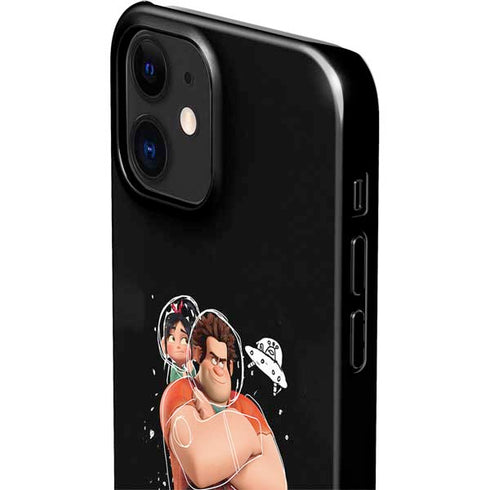 Disney Wreck-it Ralph And Vanellope Space Sketch iPhone 12 Mini Lite Case