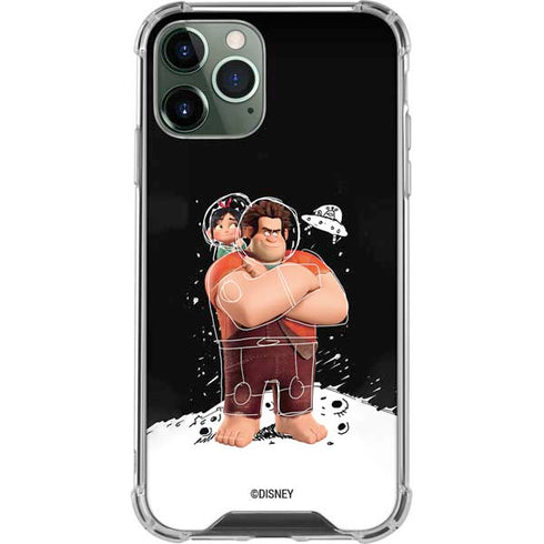 Disney Wreck-it Ralph And Vanellope Space Sketch iPhone 12 Pro Max Clear Case