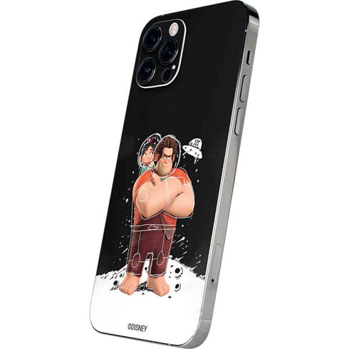 Disney Wreck-it Ralph And Vanellope Space Sketch iPhone 12 Pro Max Skin