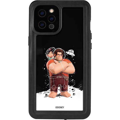 Disney Wreck-it Ralph And Vanellope Space Sketch iPhone 12 Pro Max Waterproof Case