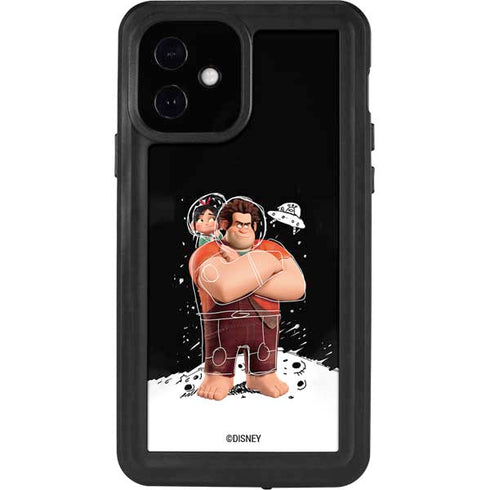 Disney Wreck-it Ralph And Vanellope Space Sketch iPhone 12 Waterproof Case