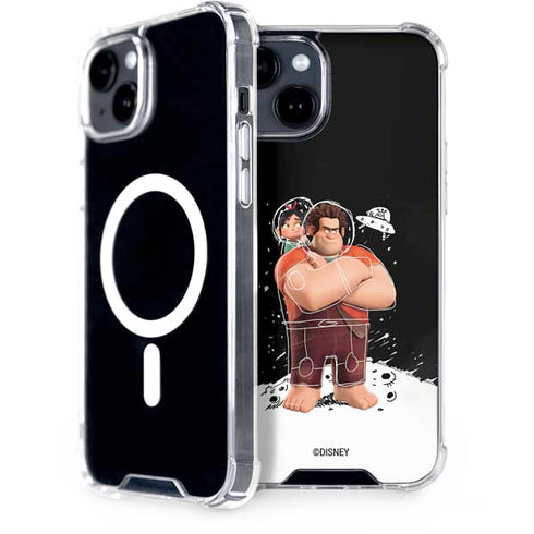 Disney Wreck-it Ralph And Vanellope Space Sketch iPhone 13 MagSafe Case