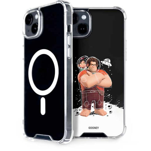 Disney Wreck-it Ralph And Vanellope Space Sketch iPhone 14 Plus MagSafe Case