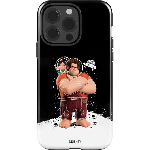 Disney Wreck-it Ralph And Vanellope Space Sketch iPhone 14 Pro Impact Case