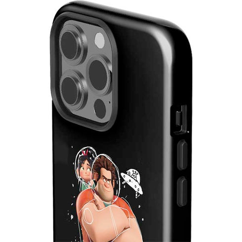 Disney Wreck-it Ralph And Vanellope Space Sketch iPhone 14 Pro Impact Case