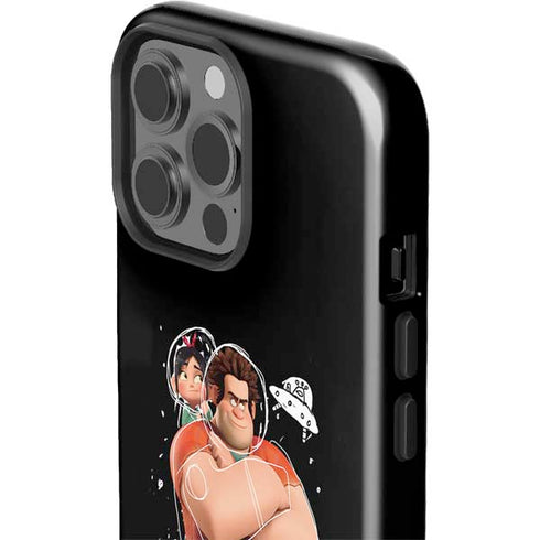 Disney Wreck-it Ralph And Vanellope Space Sketch iPhone 14 Pro Max Impact Case