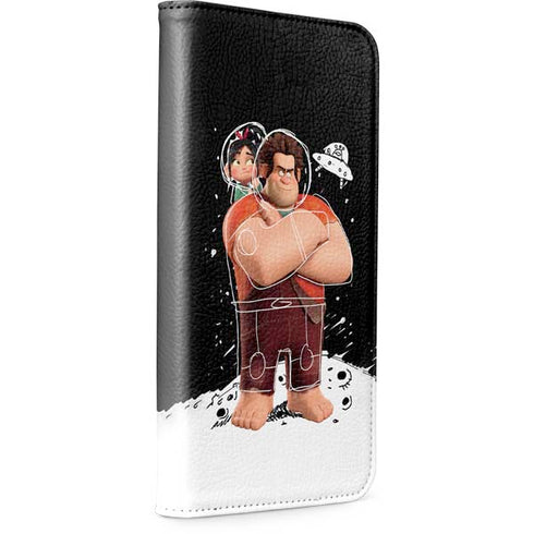 Disney Wreck-it Ralph And Vanellope Space Sketch iPhone 15 Plus Folio Case