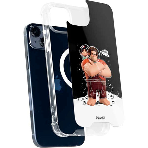 Disney Wreck-it Ralph And Vanellope Space Sketch iPhone 15 Plus MagSafe Case