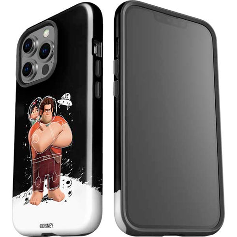 Disney Wreck-it Ralph And Vanellope Space Sketch iPhone 15 Pro Impact Case