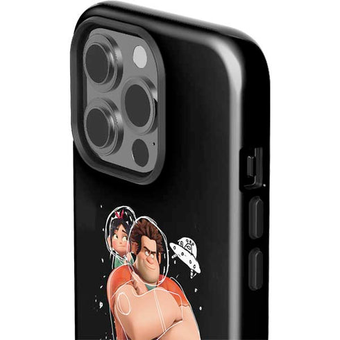 Disney Wreck-it Ralph And Vanellope Space Sketch iPhone 15 Pro Impact Case