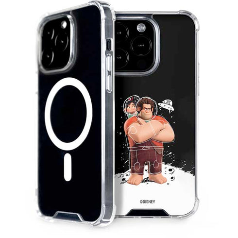 Disney Wreck-it Ralph And Vanellope Space Sketch iPhone 15 Pro MagSafe Case