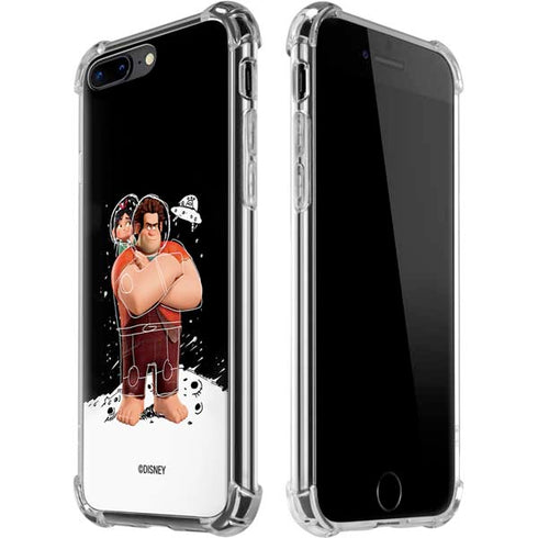 Disney Wreck-it Ralph And Vanellope Space Sketch iPhone 7/8 Plus Clear Case