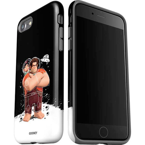 Disney Wreck-it Ralph And Vanellope Space Sketch iPhone SE (2nd & 3rd Gen) Pro Case