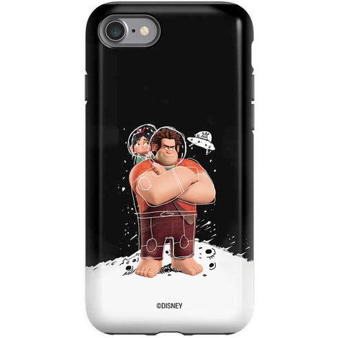 Disney Wreck-it Ralph And Vanellope Space Sketch iPhone SE (2nd & 3rd Gen) Pro Case