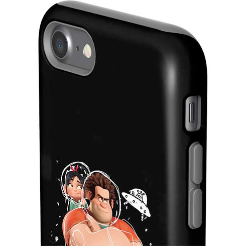 Disney Wreck-it Ralph And Vanellope Space Sketch iPhone SE (2nd & 3rd Gen) Pro Case