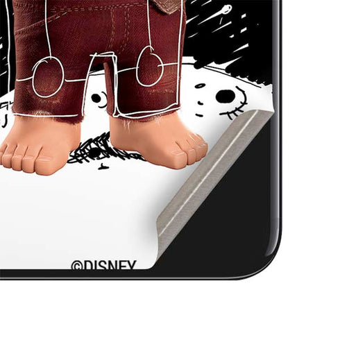 Disney Wreck-it Ralph And Vanellope Space Sketch iPhone SE (2nd & 3rd Gen) Skin