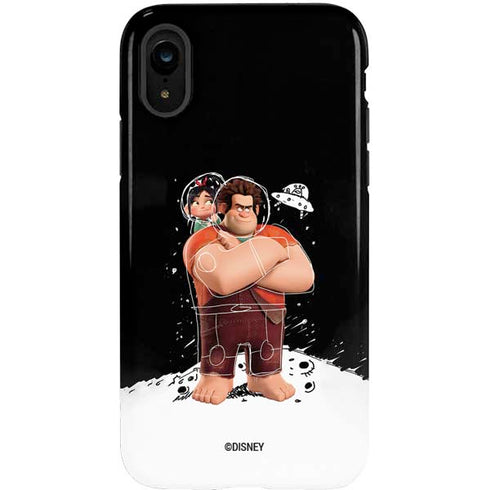 Disney Wreck-it Ralph And Vanellope Space Sketch iPhone XR Pro Case